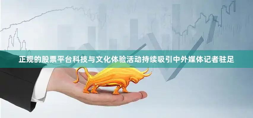 正规的股票平台科技与文化体验活动持续吸引中外媒体记者驻足